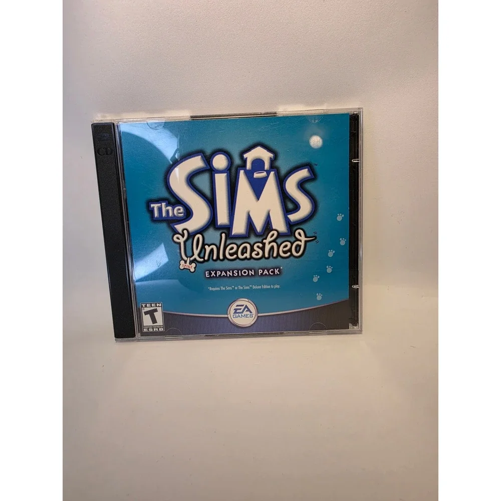 The Sims Unleashed Expansion Pack PC 2002 EA Games 2-Disc Set Maxis Teen